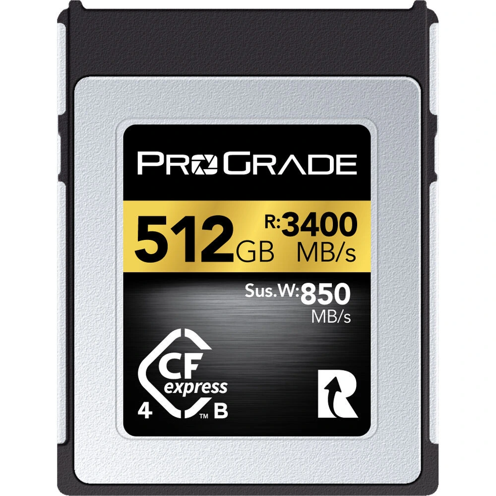 ProGrade 512GB Gold CFExpress Type B Card